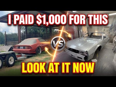 Dragged This IROC-Z Out of the Barn, Now It's Ready for Color