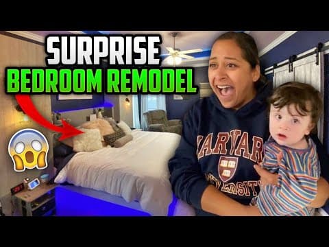 I Surprised My Wife With a complete Bedroom Renovation